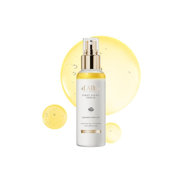 d’Alba Italian White Truffle First Spray Serum vegan all-in-one hydrating mist lightweight non-comedogenic Korean skincare