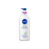NIVEA Aloe & Hydration Body Lotion bottle with Aloe Vera and Hyaluron formula providing 72-hour moisture for normal to dry skin