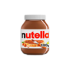Nutella hazelnut chocolate spread in a glass jar with creamy chocolate hazelnut texture, perfect for breakfast and snacks.