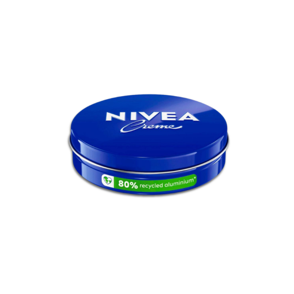 NIVEA Creme Blue Tin 150ml jar, intensive moisturizing cream for face, hands, and body