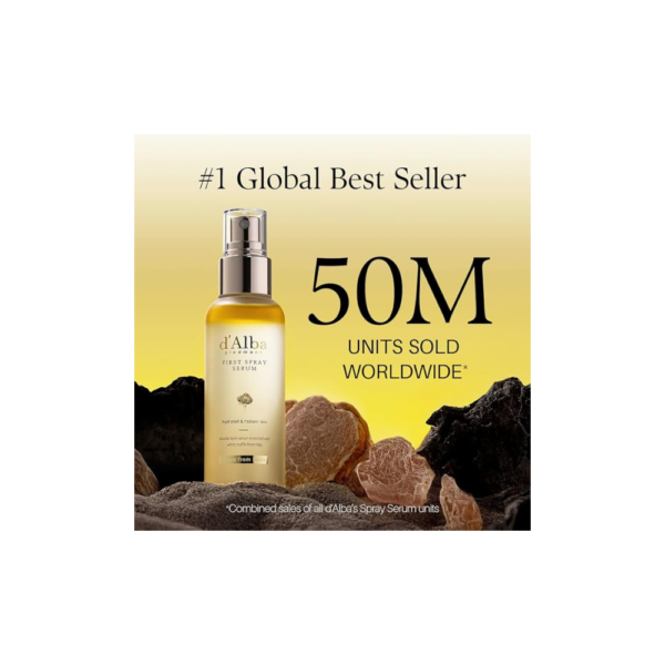 d’Alba Italian White Truffle First Spray Serum vegan all-in-one hydrating mist lightweight non-comedogenic Korean skincare 50ml
