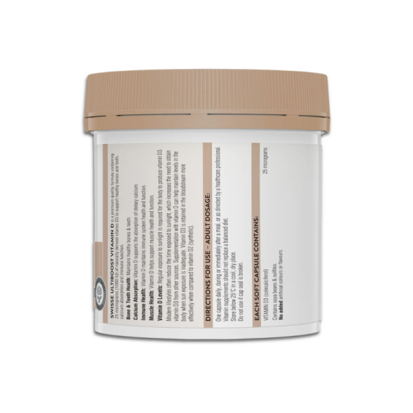 Swisse Ultiboost Vitamin D Capsules 400 pack