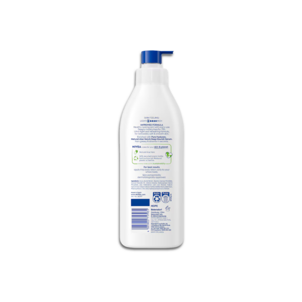 Nivea Aloe & Soothing Hydrating Body Lotion 400mL
