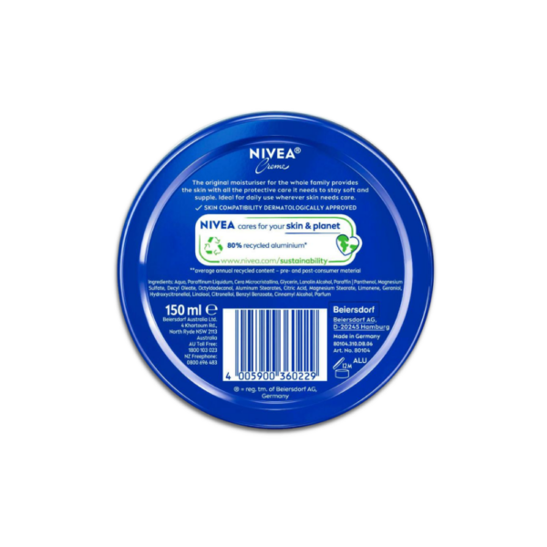 Nivea Creme Tin Moisturiser | 150mL