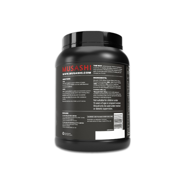 Musashi High Protein Powder Milkshake 900g