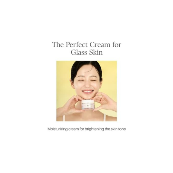 d'alba Piedmont Vita Toning Capsule Cream, Glass Skin with Vita-Cera Oil Capsules, Deep Hydration Face Moisturizer (55g)