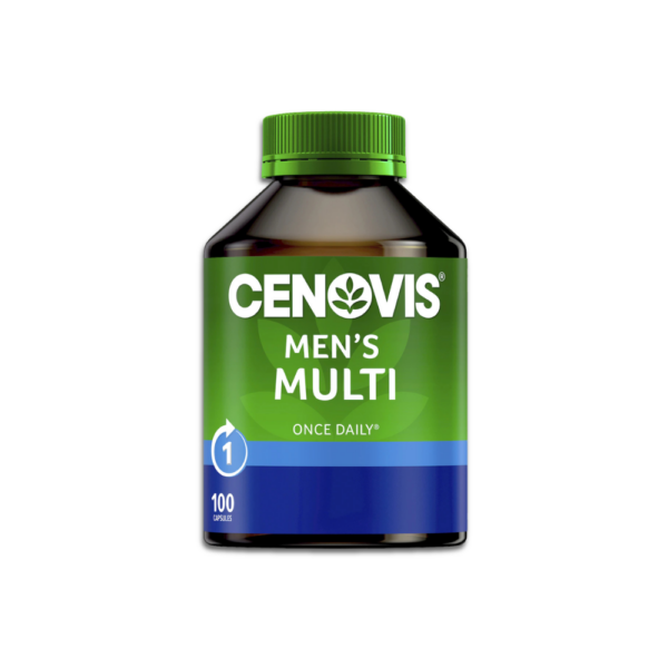 Cenovis Men's Multi Vitamin Capsules For Energy 100 pack