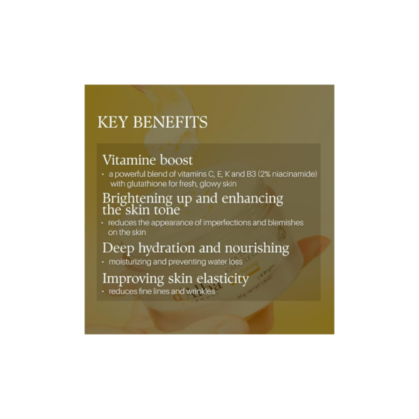 d'alba Piedmont Vita Toning Capsule Cream, Glass Skin with Vita-Cera Oil Capsules, Deep Hydration Face Moisturizer (55g)