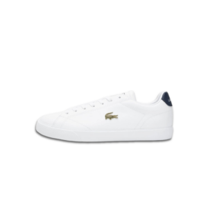 Lacoste men’s trainers featuring French design flair and versatile style, inspired by tennis heritage.