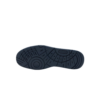 Lacoste Deviation men's white leather sneakers with navy accents and cushioned sole.
