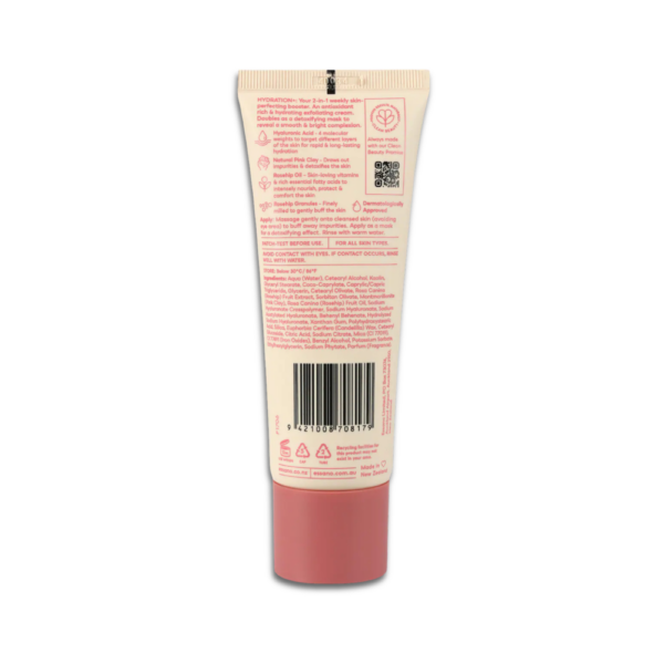 Essano Hydration+ Pink Clay Exfoliator 100mL