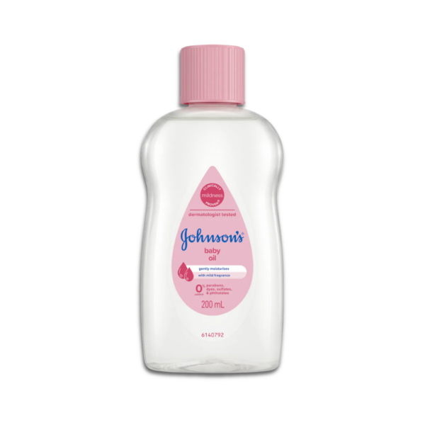Johnson's Gentle Mild Moisturising Baby Oil 200mL