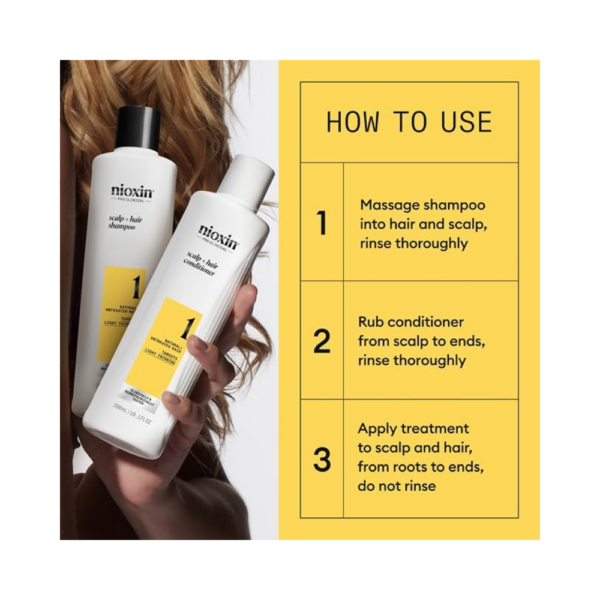Nioxin Scalp + Hair Thickening System 1 Trial Kit