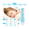 Baby Healthcare and Grooming Kit, 21pcs Baby Electric Nail Trimmer Set Newborn Nursery Health Care Set for Newborn Infant Toddlers Baby Boys Girls Kids Haircut Tools (21 Kits Grey White & Blue)