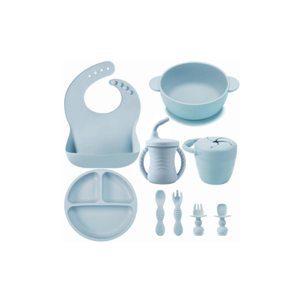 PandaEar Silicone Baby Feeding Set