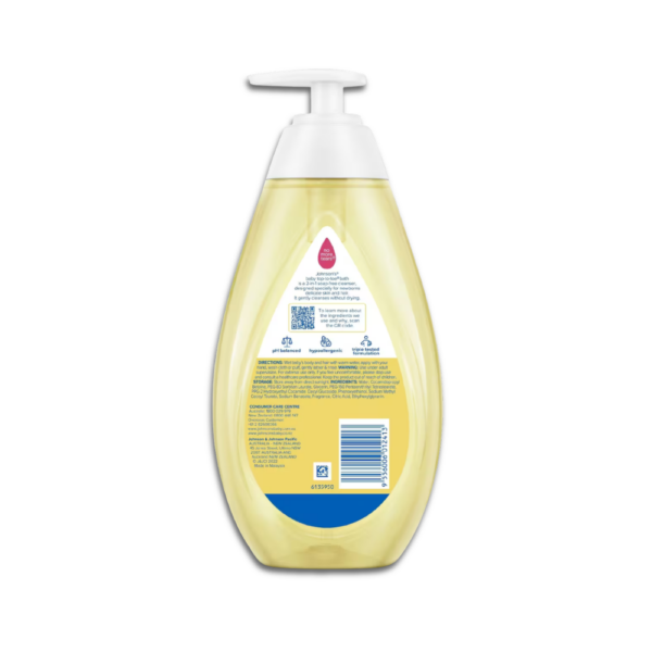 Johnson's Top-To-Toe Baby Bath 500mL