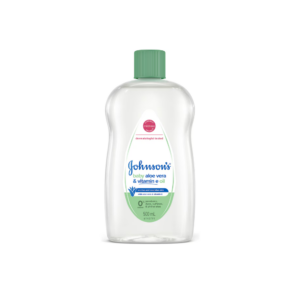 Johnson's Aloe Vera & Vitamin E Gentle Soothing Moisturising Baby Oil 500mL