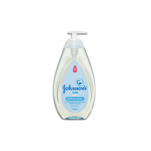 Johnsons Baby Bath Gentle & Soap Free 750mL