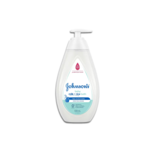 Johnson's Milk + Rice Tear Free Gentle Nourish Moisturising Baby Bath 500mL