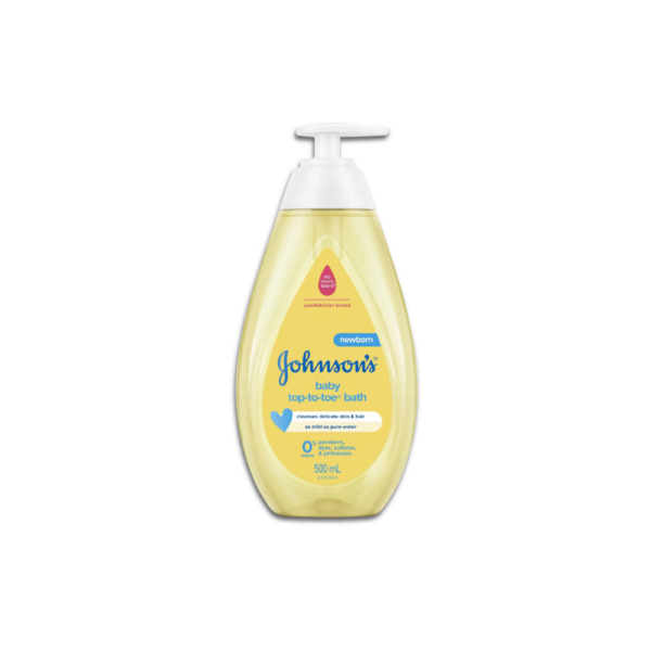 Johnson's Top-To-Toe Baby Bath 500mL