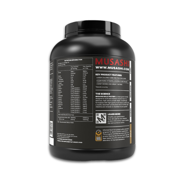 Musashi Bulk Protein Chocolate 2kg