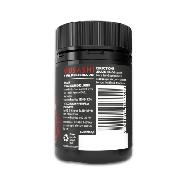 40 Musashi Fat Metaboliser With Carnitine 60 pack